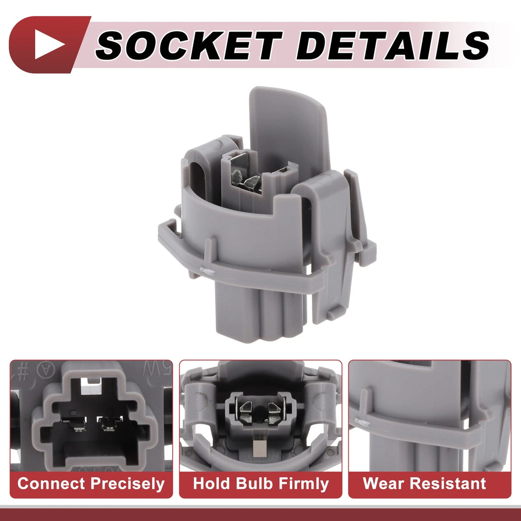 1 Pcs License Plate Light Socket for Honda Civic Sedan (1999–2011) No. 34102S60003
