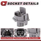 1 Pcs License Plate Light Socket for Honda Civic Sedan (1999–2011) No. 34102S60003