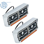 2X LED Projector Headlights for Western Star 4800 & Kenworth W900 