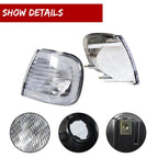 2X Clear Side Marker Lights for Ford F-Series Truck