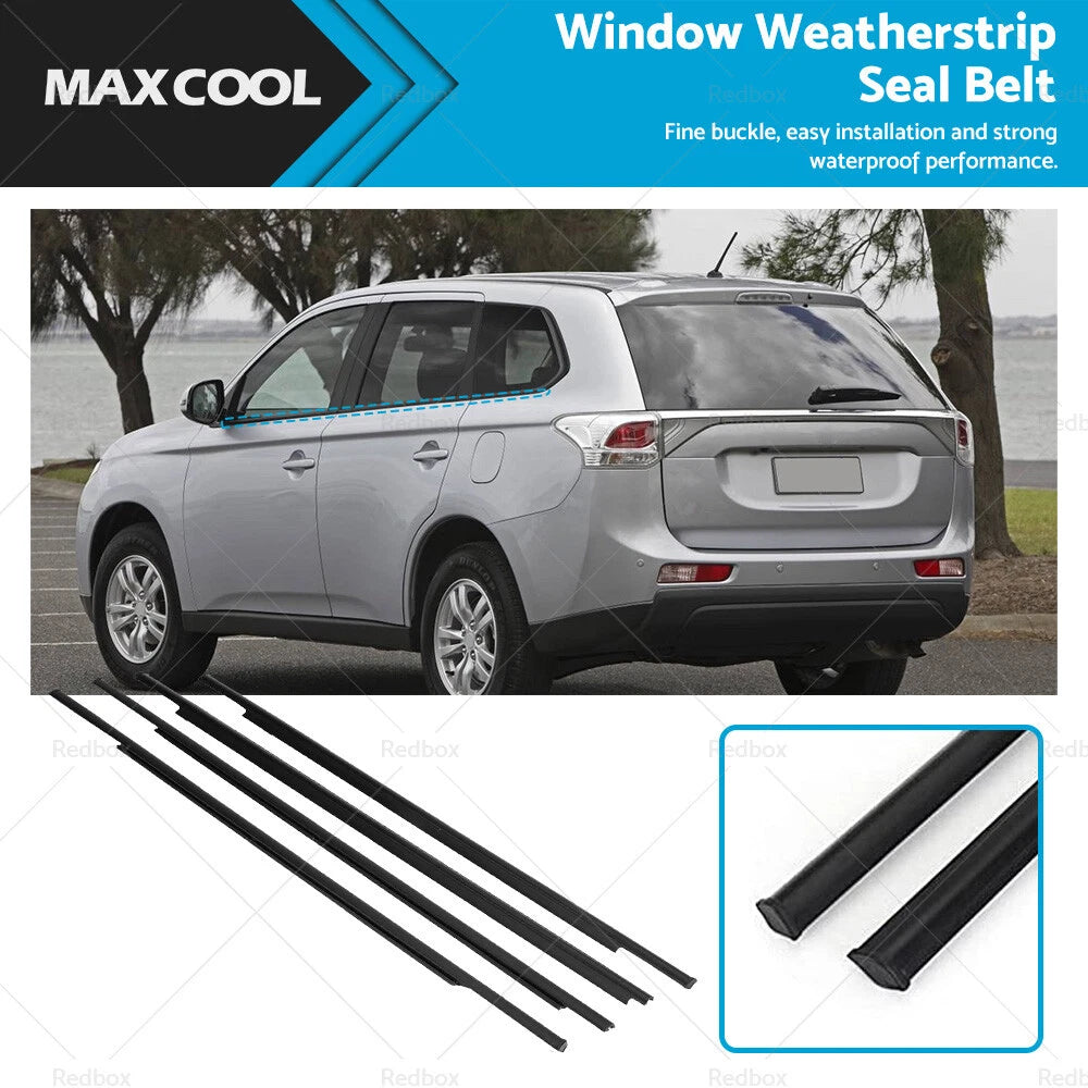 Window Weatherstrip Door Moulding Trim for Mitsubishi Outlander (2007–2012)