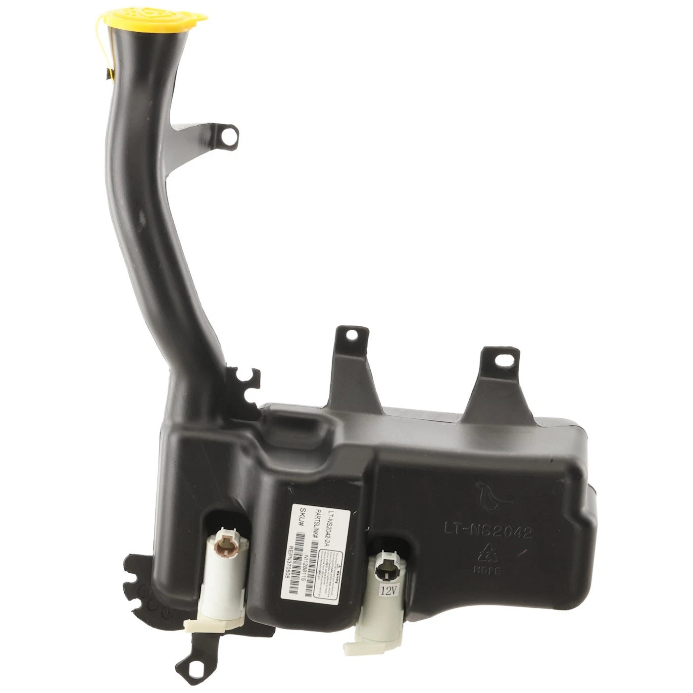 Washer Reservoir for Nissan Xterra (2000–2001) Dual Pump with Cap