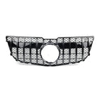 GTR Style Front Bumper Grille for Benz GLK Class X204 (2013-2015) Black