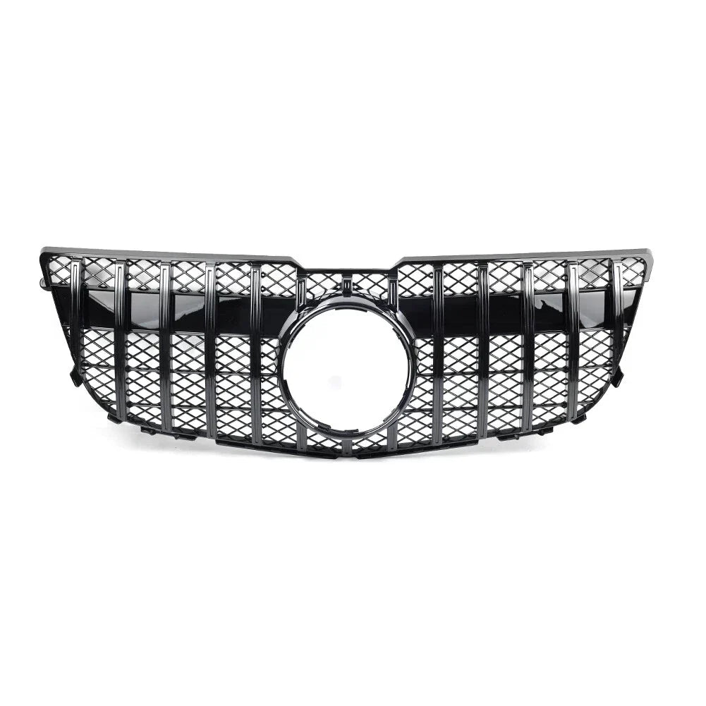 GTR Style Front Bumper Grille for Benz GLK Class X204 (2013-2015) Black