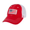 Kids Red Flag Patch Cap for Kenworth Trucks