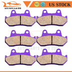 F+R Carbon Fiber Brake Pads for Honda Goldwing GL1200 (1984–1987)