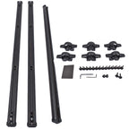 Trail Rail System Tie Down Rails for Jeep Gladiator JT (2020-2023)