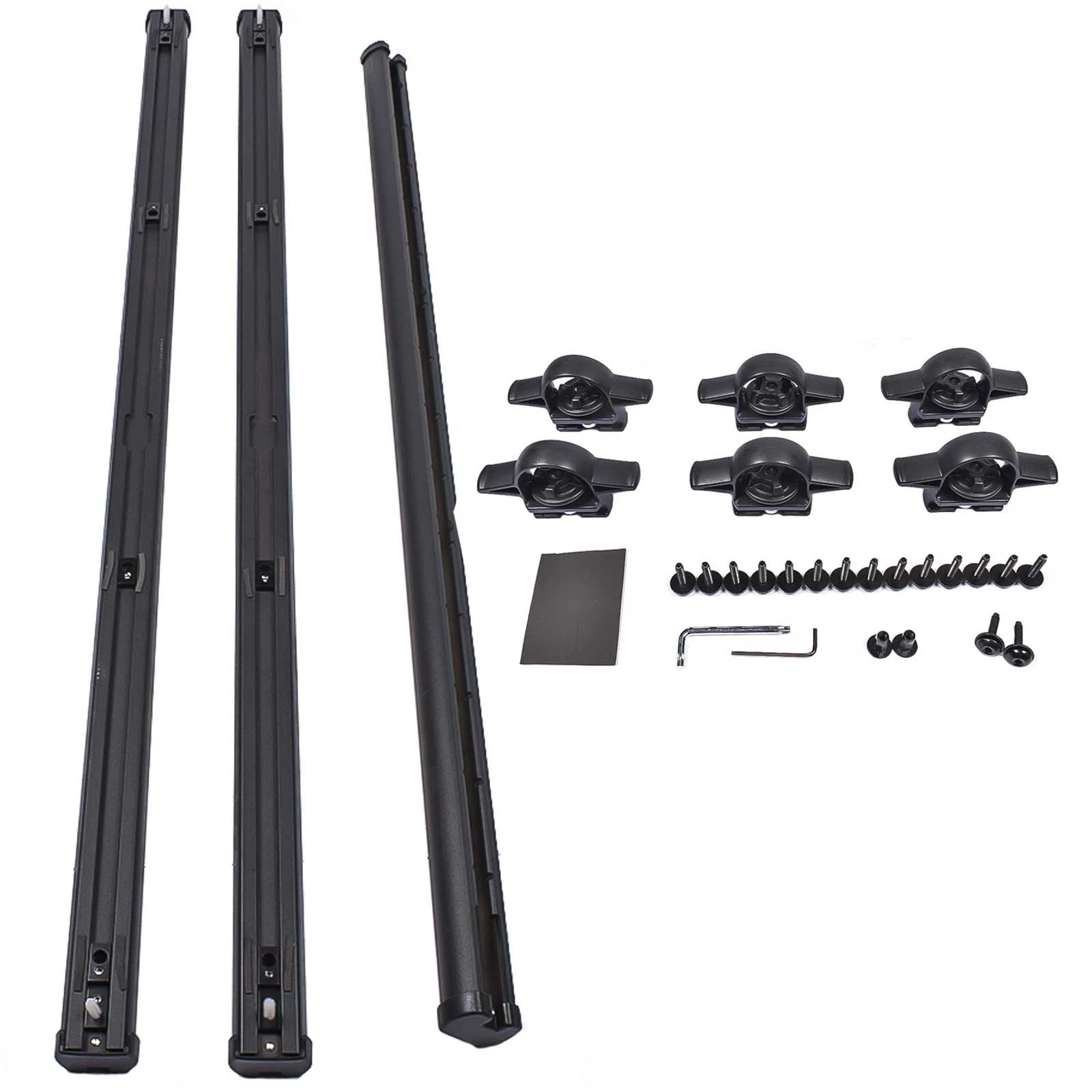 Trail Rail System Tie Down Rails for Jeep Gladiator JT (2020-2023)