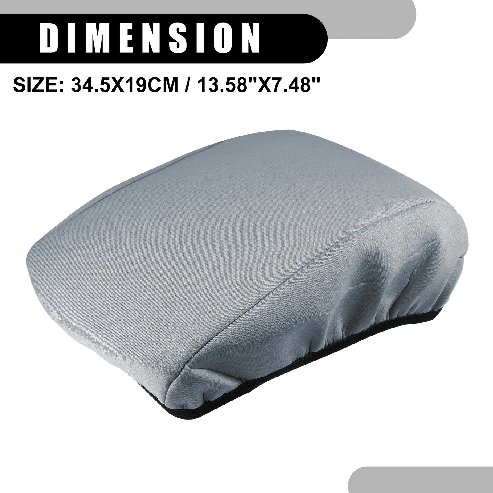 Center Console Seat Armrest Cover for Ford Explorer (2020–2022) Gray