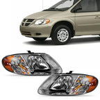 Headlights for Dodge Caravan, Town & Country, Voyager (2001–2007)