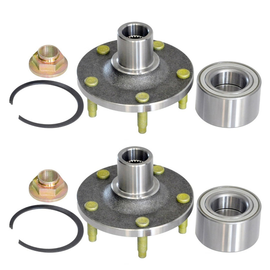 2X Front Wheel Hub and Bearings for Ford Escape Mazda Tribute (2001–2012)