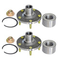 2X Front Wheel Hub and Bearings for Ford Escape Mazda Tribute (2001–2012)