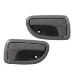 Gray Inside Door Handle Pair for Kia Picanto Morning (2008-2010)