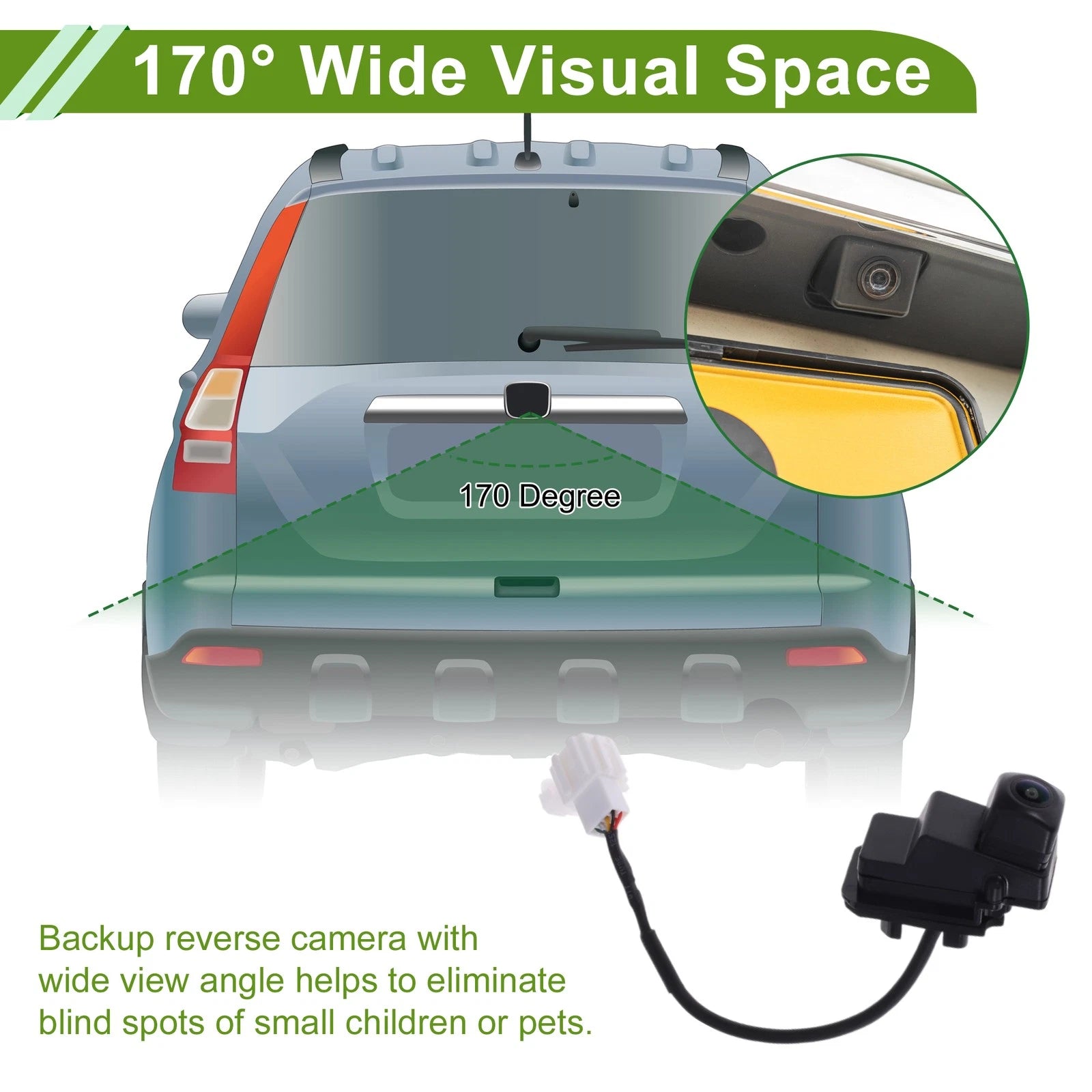 Car Park Assist Camera for Honda Vezel (2019–2022) No. 39530T7MH21
