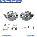 2X Front Brake Calipers with Bracket for Buick Encore, Cruze, Trax, Volt (2013–2021)