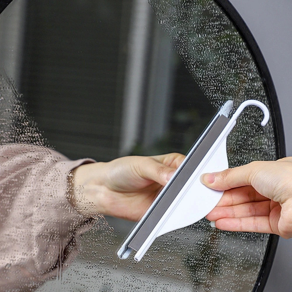 Silicone Cleaning Squeegee for Glass Surfaces (19x7x4 cm)
