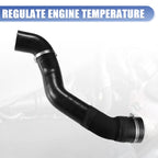 Set of 1 Heater Hose Radiator Expansion Tank Pipe for Ford (No.AB396K683DC)