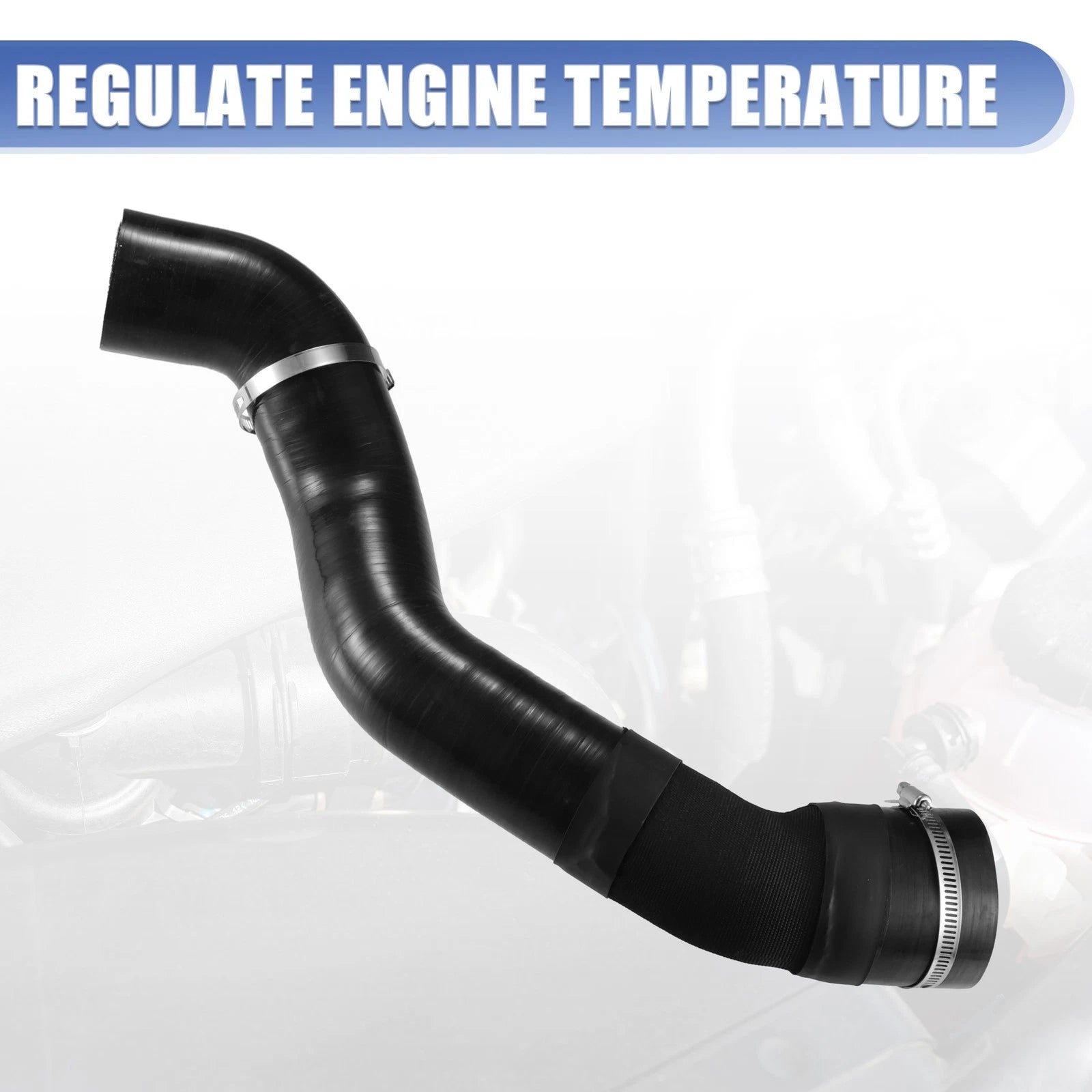 Set of 1 Heater Hose Radiator Expansion Tank Pipe for Ford (No.AB396K683DC)