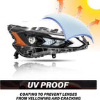 Full LED Projector Headlights for Nissan Altima (2023–2025) LH+RH