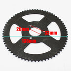 25H 68T 26mm Rear Chain Sprocket for 47cc 49cc Dirt Pocket Mini Bike ATV