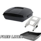 Chopped Trunk Mount Rack for Harley Touring Road Glide (2014–2025)