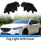Set of 2 Front Bumper Fog Light Covers No.GHP950C11A for Mazda 6 (2014–2021)