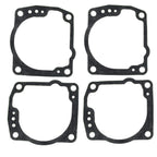 Set of 4 Float Bowl Gaskets for Johnson Evinrude OMC V4 V6 (60° Engines)