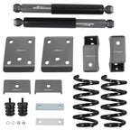 3" Front 5" Rear Drop Shock Coil Kit for Silverado Sierra (2007–2013) 2WD 4WD