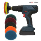 4X Industrial Scouring Pad 100mm for Polishing and Protrusion Removal