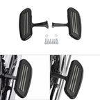 Black Passenger Floorboards for Harley Touring Electra Road Glide (1993–2025)