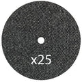 25-Piece Cut-off Wheel Discs for (7" x 1/16" x 7/8")