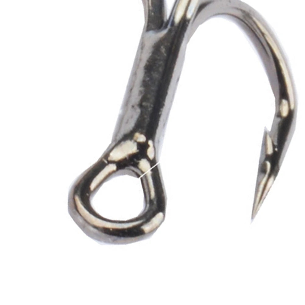 ST-36 Treble Hooks for Jigs Minnows Saltwater Use (Stainless Steel)