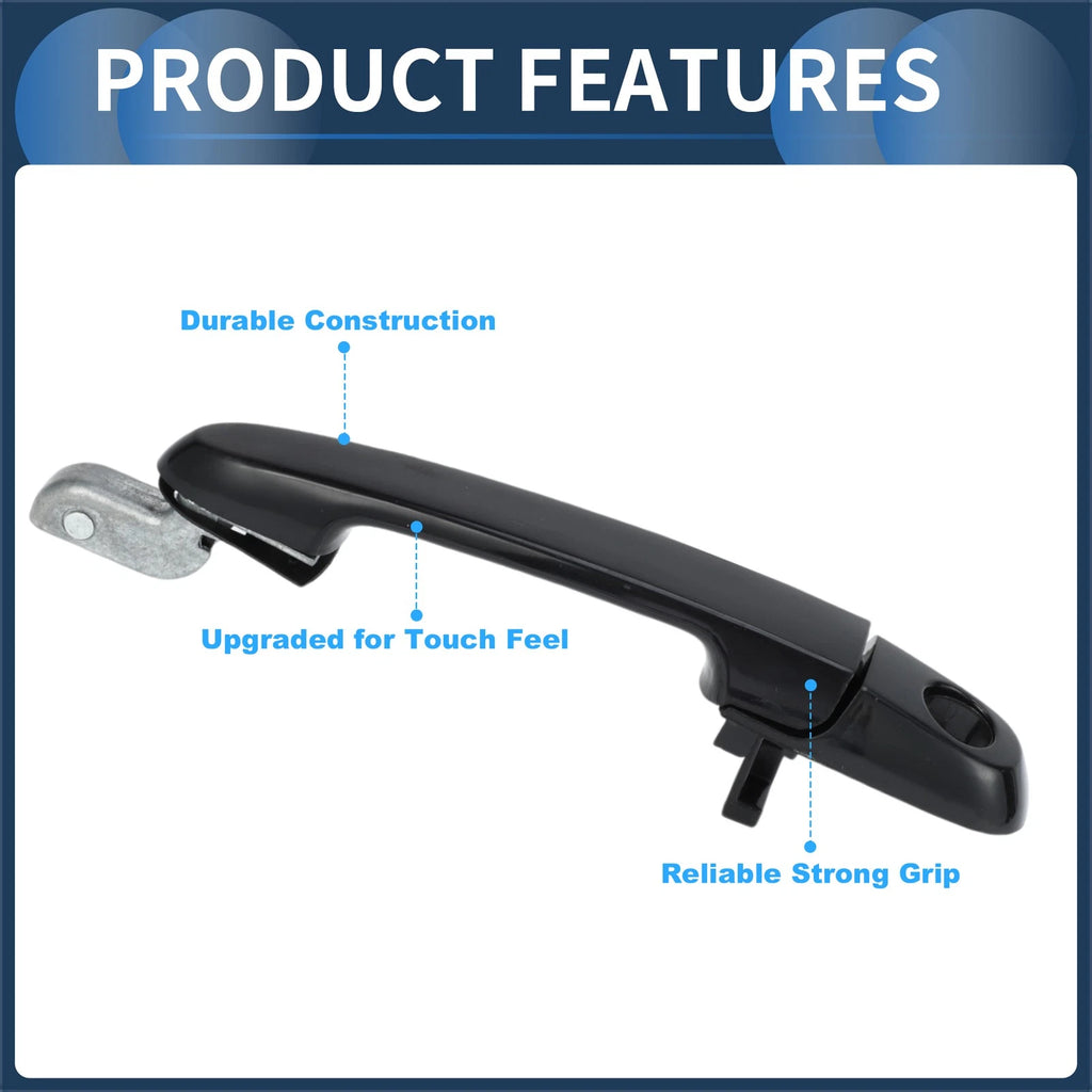 Front Right Exterior Door Handle for Hyundai Accent (2006–2011) 1 Pcs