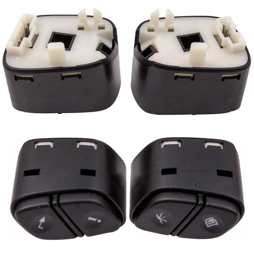 Set of 4 Steering Wheel Radio Control Switches for Silverado (2014–2019) 21997739