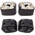 Set of 4 Steering Wheel Radio Control Switches for Silverado (2014–2019) 21997739