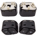 Set of 4 Steering Wheel Radio Control Switches for Silverado (2014–2019) 21997739