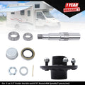 7-Piece Trailer Hub Kit for 5 on 5.5" Hubs and 8.75" Round Spindles