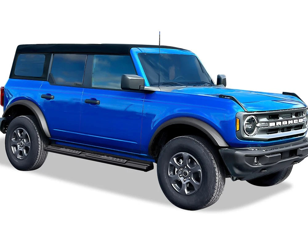 Running Boards for Ford Bronco 4-Door (2021-2026) - Black OE Style