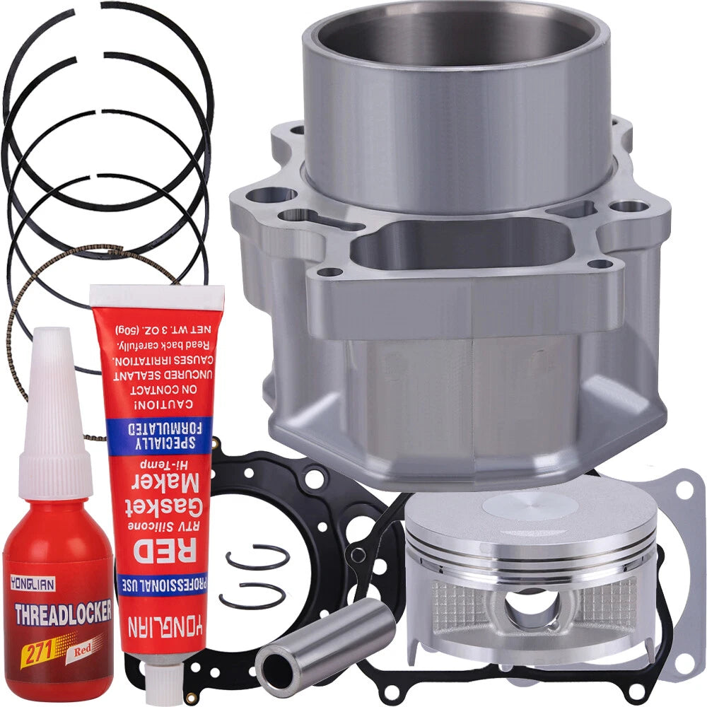 Top End Kit Cylinder Piston Gasket for Honda Rancher TRX420 (2007–2014)