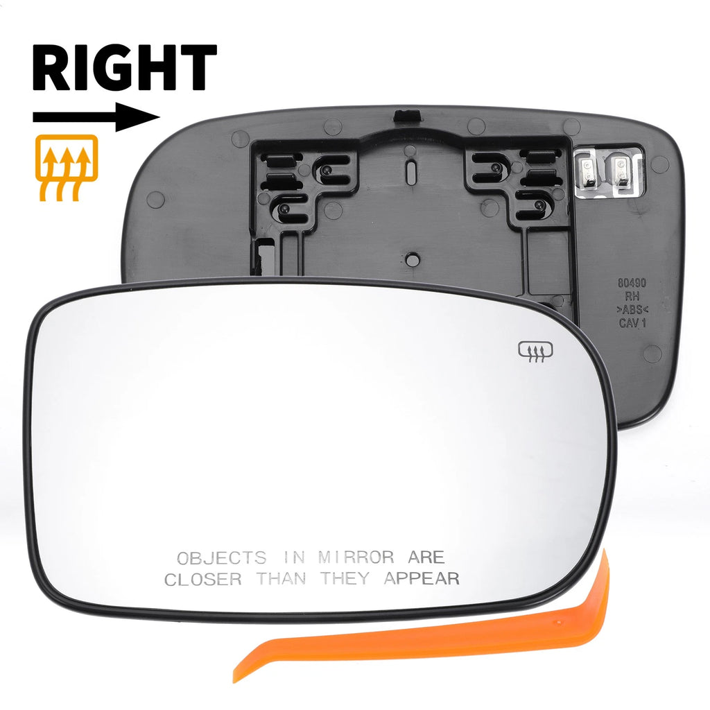Heated Right Side Mirror Glass for Chrysler 200 300 (2011–2014)