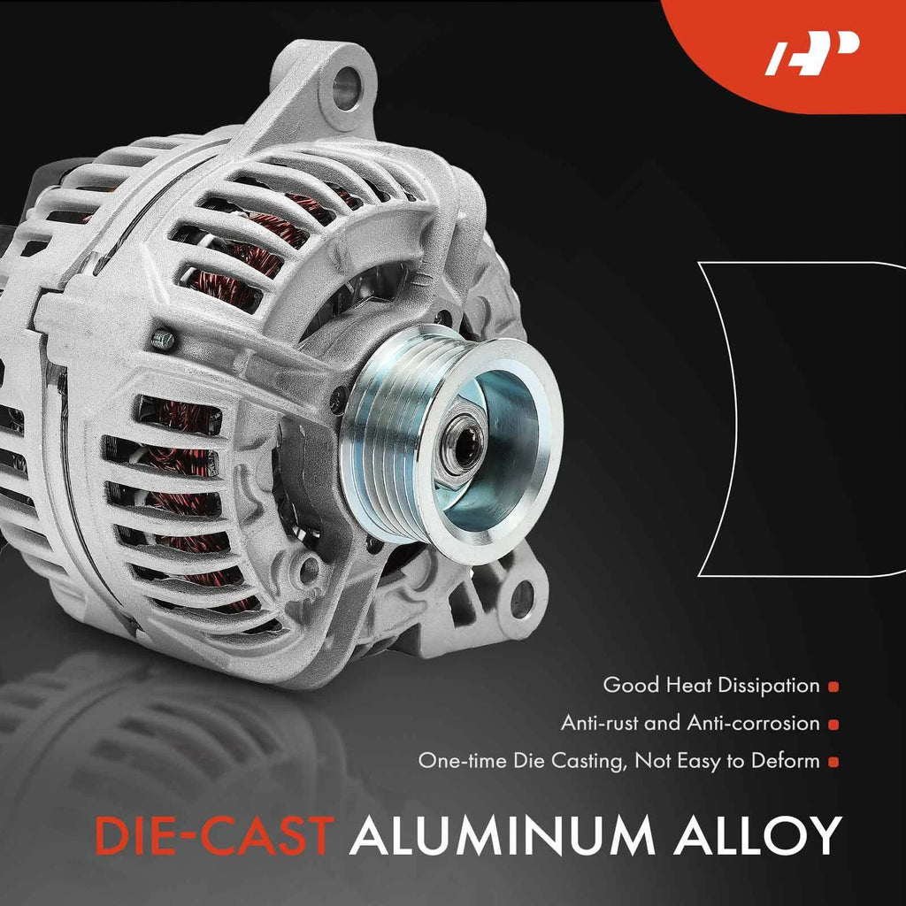 Alternator for Jeep Grand Cherokee WJ (1999–2000) 4.0L 132A 12V