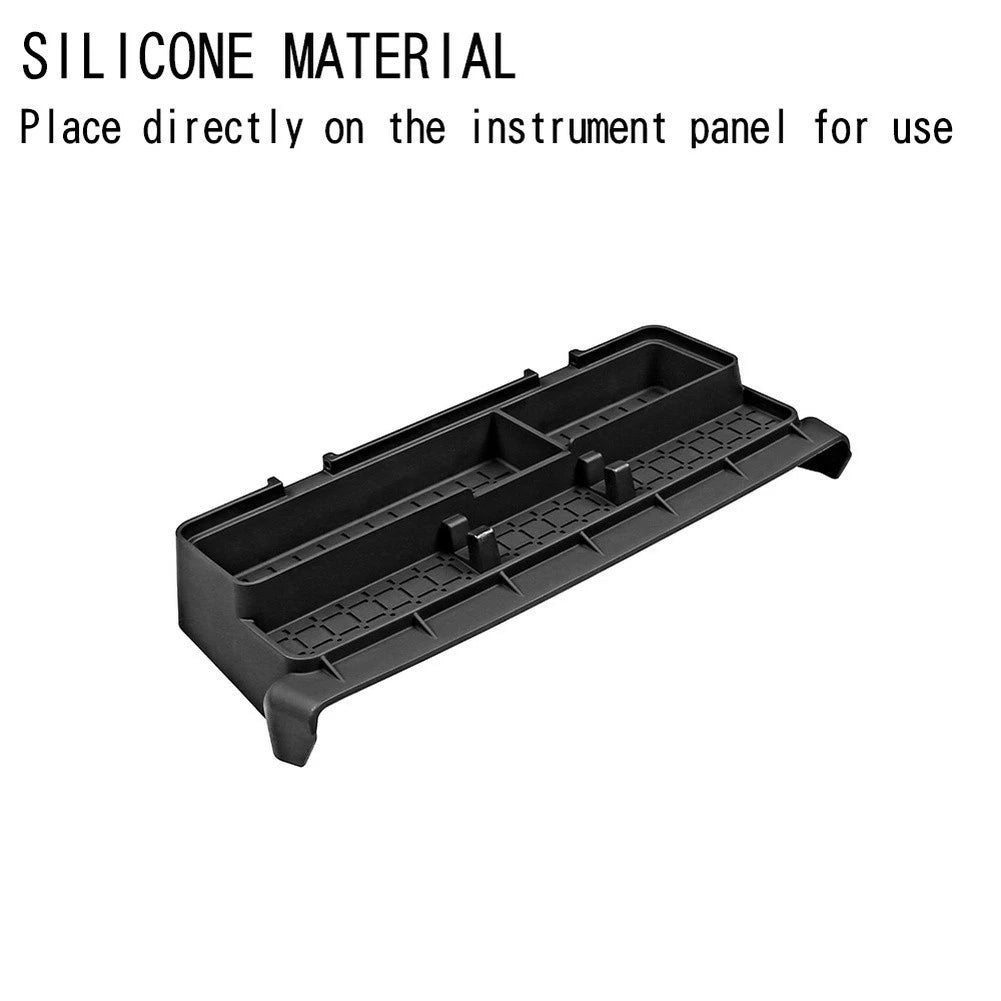 Dashboard Storage Compartment with Phone Mount for Toyota RAV4 (2026)