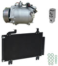 AC Compressor Kit With Condenser for Acura TSX 2.4L (2012–2014)
