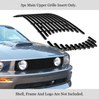 Upper Black Billet Grille for Ford Mustang GT (2005-2009)