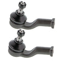 Set of 2 Front Outer Steering Tie Rod Ends for Mazda Miata (1990–2005)