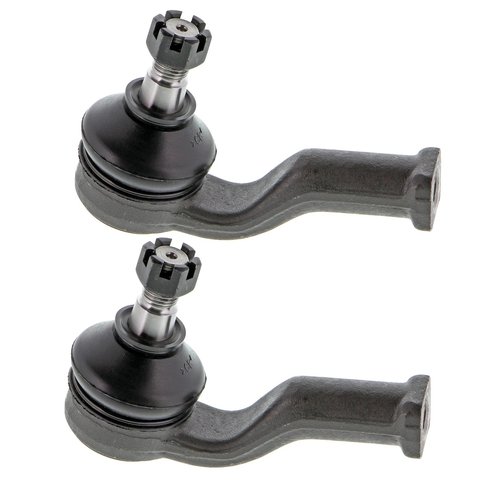Set of 2 Front Outer Steering Tie Rod Ends for Mazda Miata (1990–2005)