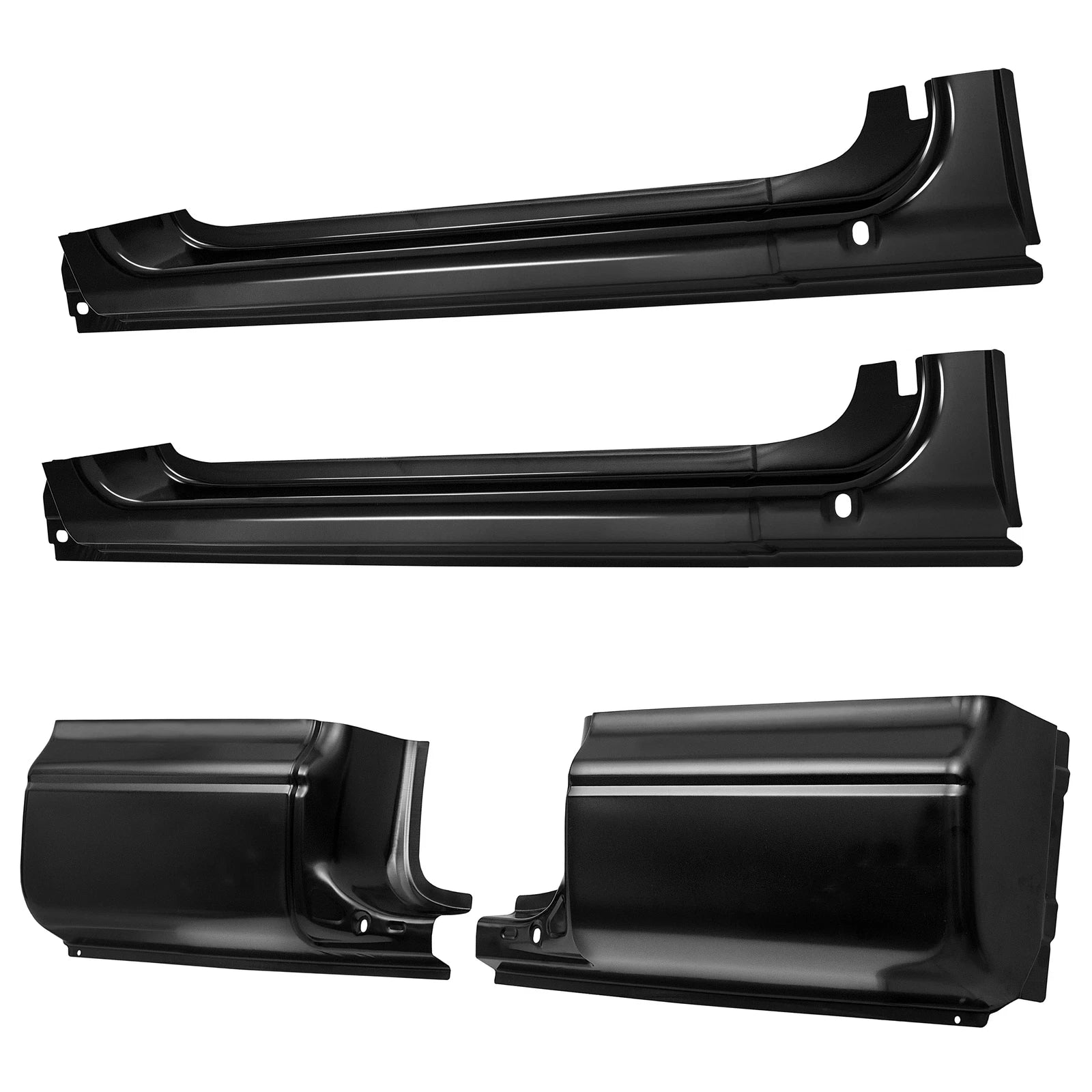 Set of 2 Rocker Panels for Dodge Dakota (1997–2004)