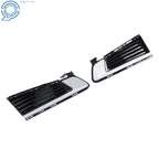 Set of 2 Fog Light Covers for Cadillac CTS (2014–2019) Matte Chrome