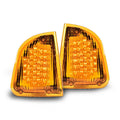 Pair Amber LED Turn Signal Lights for Kenworth K300 T300 T330 T600