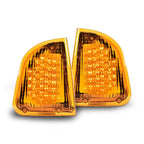 Pair Amber LED Turn Signal Lights for Kenworth K300 T300 T330 T600
